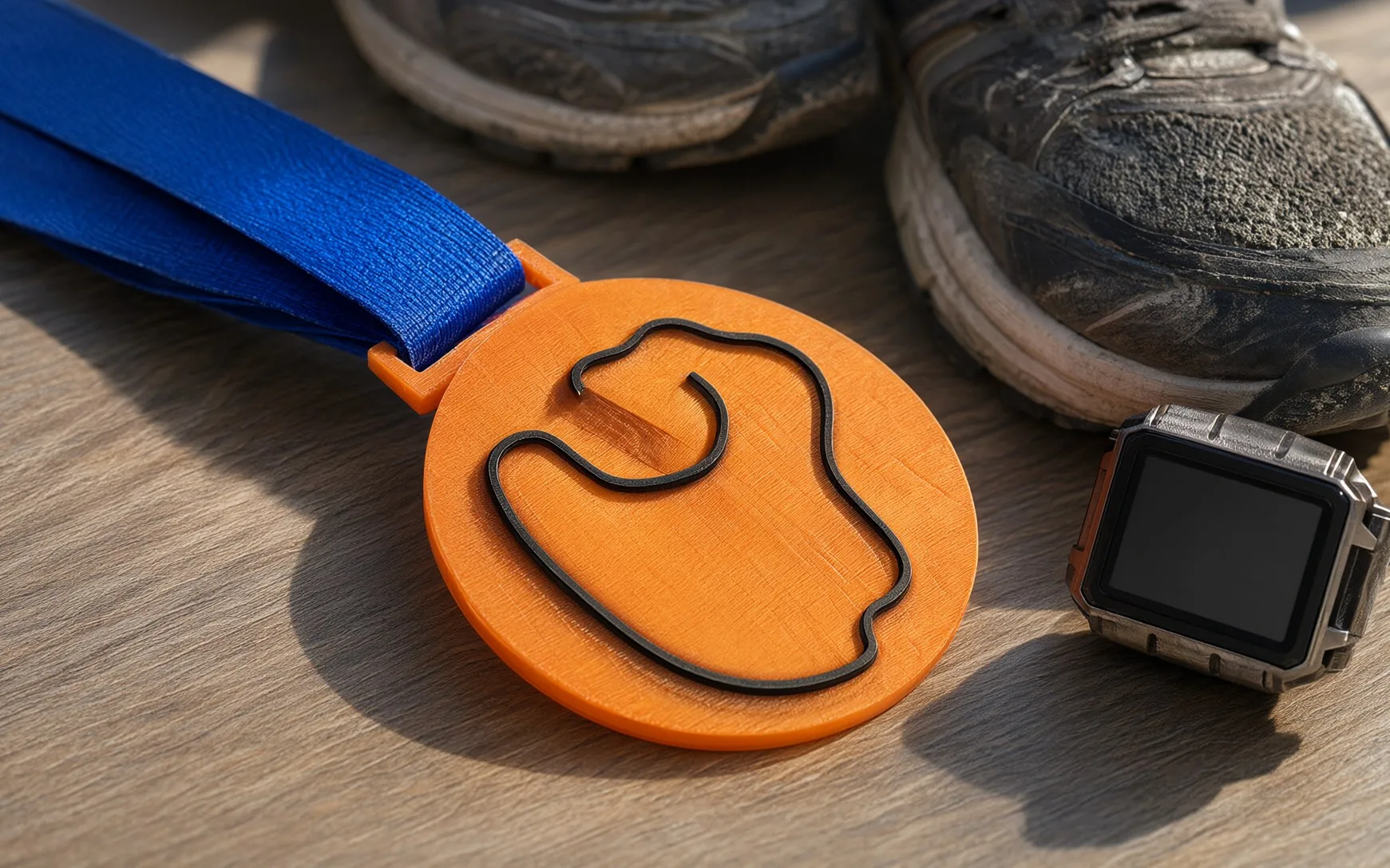 Custom Strava Route Medals: Keep Your First Finish Line