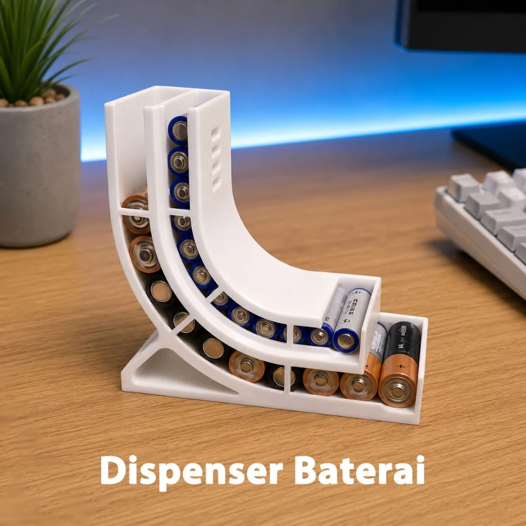 Dispenser Baterai AA & AAA