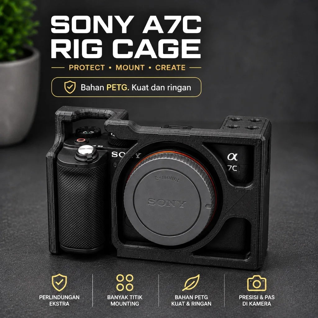 Sony A7C Rig Cage (PETG)