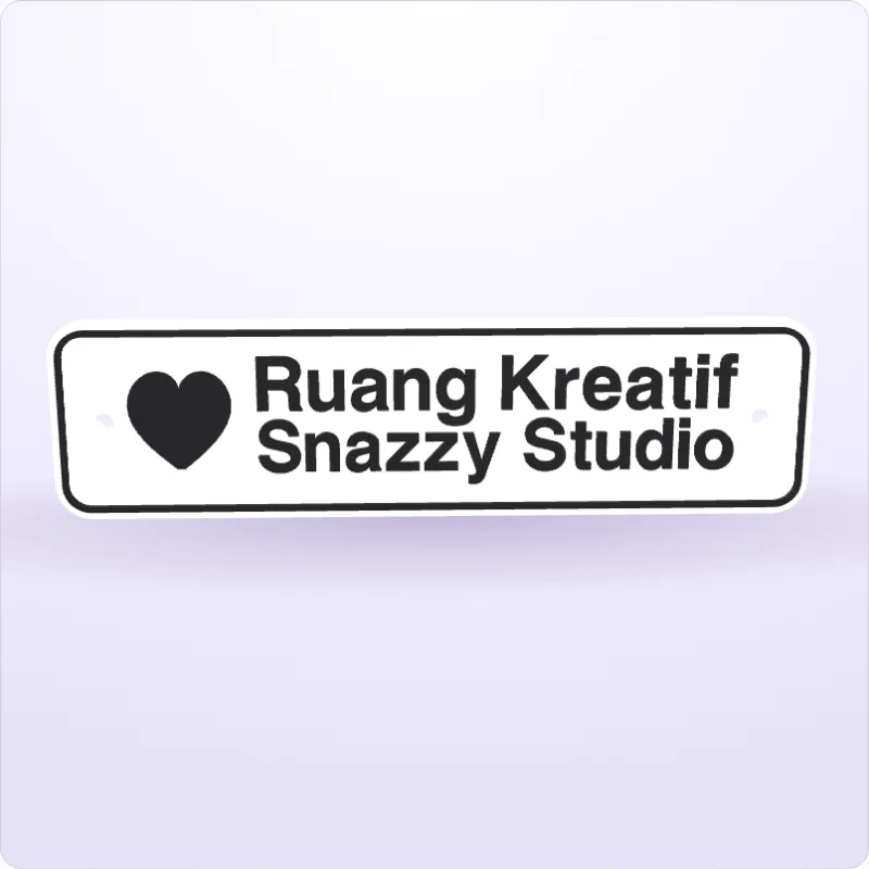 Name Plate / Sign